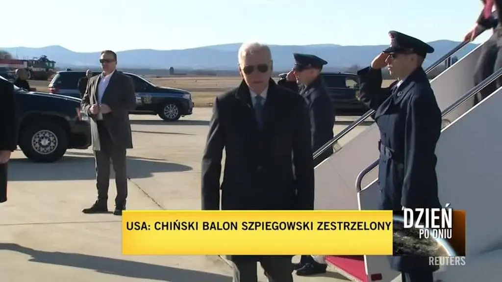 Joe Biden o zestrzeleniu chińskiego balonu