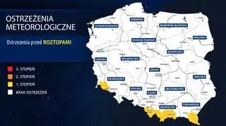 Aktualnie czytasz: Groźna pogoda na południu kraju. IMGW wydał alerty