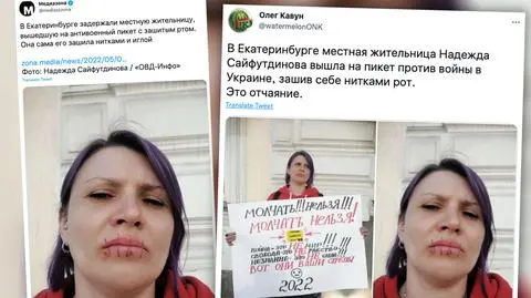 Aktywistka Nadieżda Sajfutdinowa