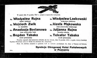 Nekrolog z 19 grudnia