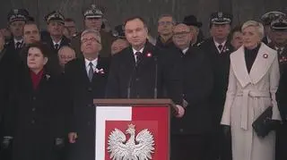 Całe przemówienie prezydenta przed Grobem Nieznanego Żołnierza
