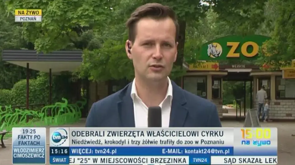 Zabrali go z cyrku. Niedźwiedź-inwalida trafił do poznańskiego zoo