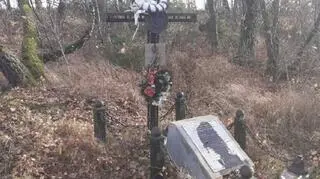 Photographs of the cemetery published by Belsat TV