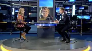 Małgorzata Supera i Jolanta Zmarzlik w "Faktach po Faktach"