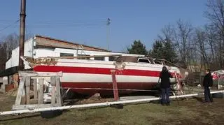 Jacht zostanie odrestaurowany i przywrócony do życia