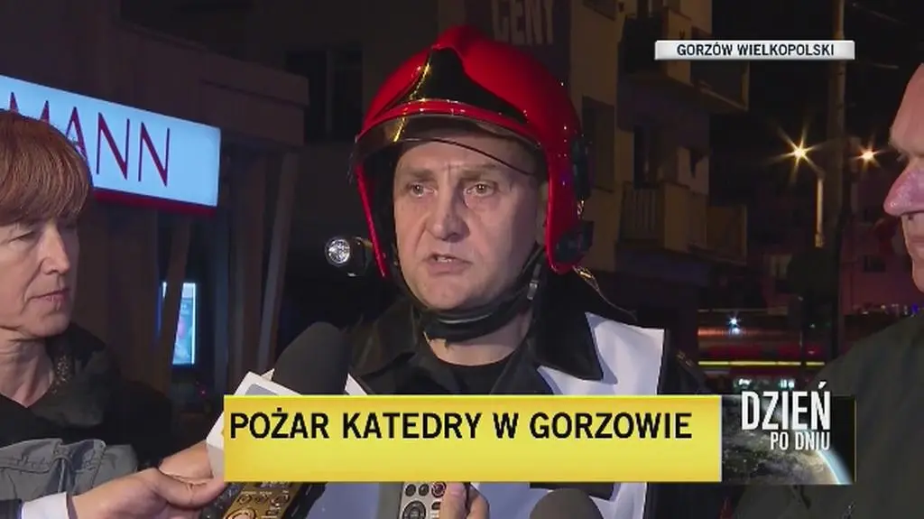 Strażak o działaniach prowadzonych w Gorzowie