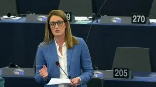 Metsola: chcemy wybrać dialog, a nie konfrontacje