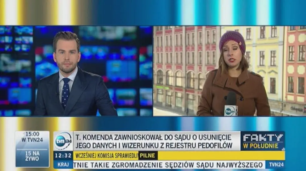 Tomasz Komenda wnosi o usunięcie jego danych z Rejestru Sprawców Przestępstw na Tle Seksualnym
