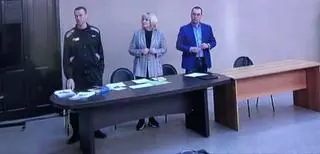 Aleksiej Nawalny w sądzie