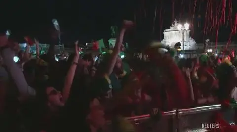 Eksplozja radości w Lizbonie