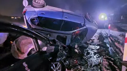 W wypadku zginął strażak