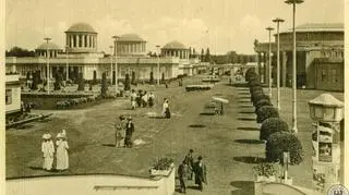 Pawilon Czterech Kopuł w czasie wystawy 1913 roku