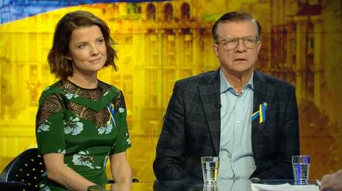 Joanna Jabłczyńska i Zygmunt Chajzer