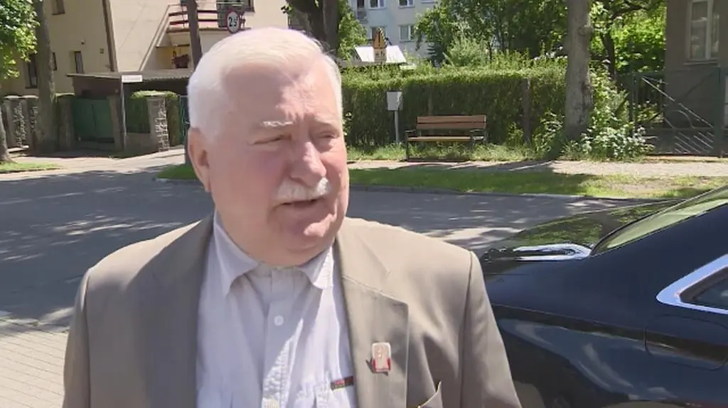 Wałęsa o wizycie Kate i Williama