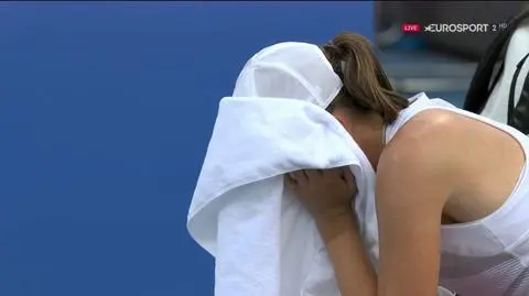 Łzy na pożegnanie turnieju. Świątek nie wytrzymała