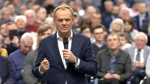 Tusk: trzeba odsunąć od władzy Prawo i Sprawiedliwość, żeby w Polsce wróciło prawo i sprawiedliwość