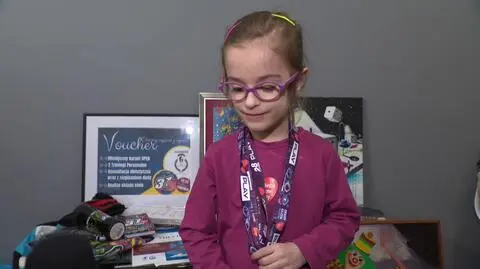 Marianka ma zaledwie siedem lat, od pięciu kwestuje dla WOŚP. Uratował ją sprzęt z czerwonym serduszkiem 