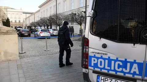 Incydent przed Pałacem Prezydenckim