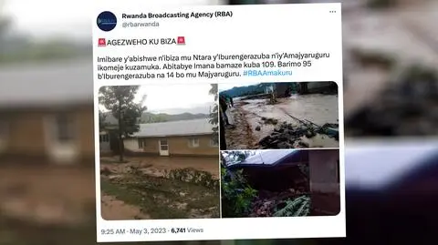 "Ulewa trwała całą noc, powodując ogromne cierpienie"