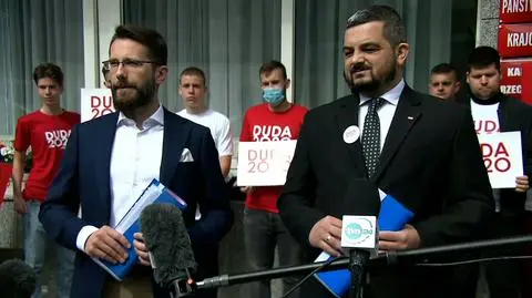 Duda "ponownie chętny" do kandydowania. Dokumenty złożone w PKW