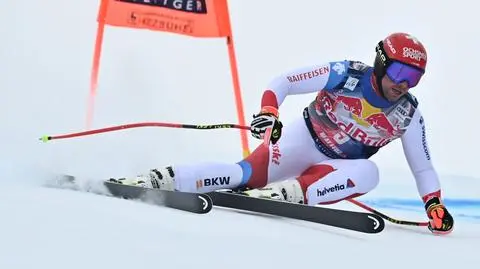 Szwajcar królem Kitzbuehel. Dwa razy z rzędu wygrał najsłynniejszy zjazd sezonu