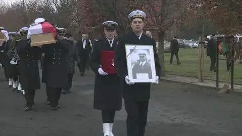 Pogrzeb trzech oficerów Marynarki Wojennej