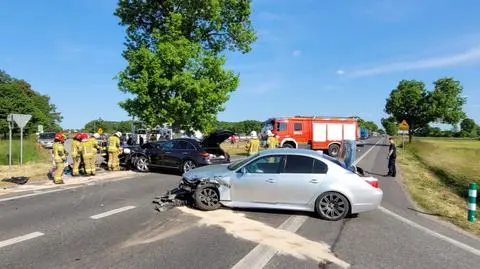 Wypadek w miejscowości Solca Mała