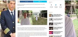 Była księżniczka sfotografowana w stroju buddyjskiej mniszki