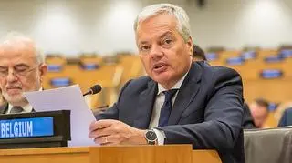 Unijny komisarz sprawiedliwości Didier Reynders