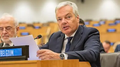 Unijny komisarz sprawiedliwości Didier Reynders