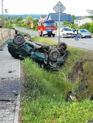Śmiertelny wypadek w Kijach