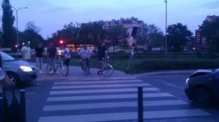 Do potrącenia doszło chwilę przed godz. 21:00 przy Mostach Warszawskich