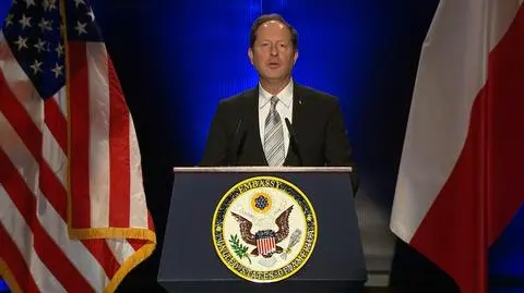 "To była bardzo wzruszająca chwila". Mark Brzezinski w Muzeum POLIN. Na żywo w TVN24 BiS