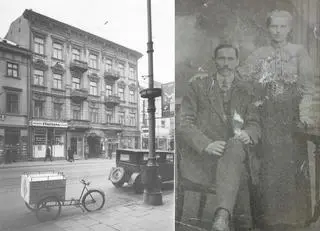 Pracownia na Nowym świecie (1938) i Apolinary Kowalski z żoną (1920)