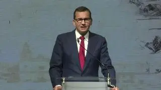 Morawiecki w Wieluniu: cała niemiecka machina zbrodni brała udział w unicestwieniu Polski 