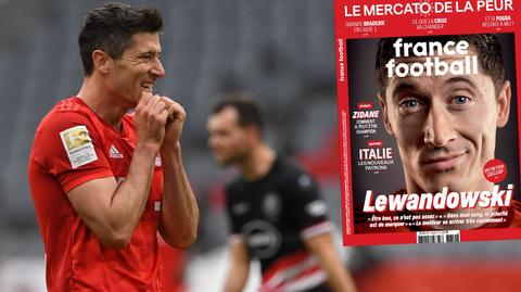 Lewandowski na okładce "France Football". Nie myśli o Złotej Piłce, ale "wszystko jest możliwe"