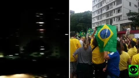 Gdy przemawia prezydent, hałasują. "Biorą garnki, patelnie". Protesty w Brazylii oczami Reporterki 24