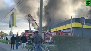 Pożar w Nowym Sączu