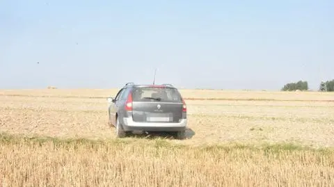 Zatrzymał się na polu 