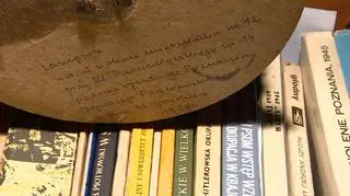 Signature on the bottom tells a bit about the lantern's history