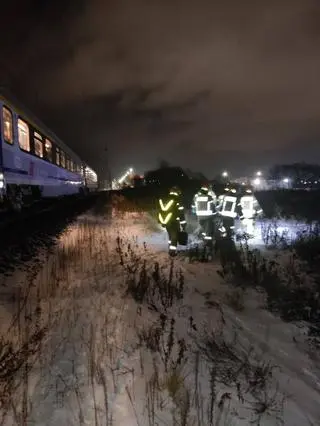 Pociąg potrącił mężczyznę pod Kutnem