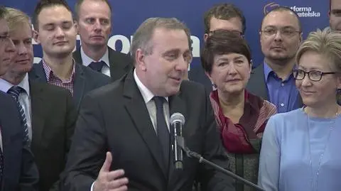Grzegorz Schetyna w Swarzędzu