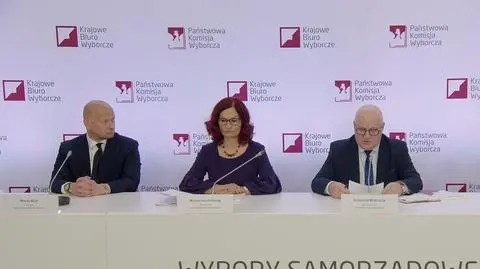 "Sytuacja jest dynamiczna", PKW zbiera dane. Wiemy, ile już wpłynęło