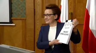 "Pani minister nie wystarcza zdrowego rozsądku"