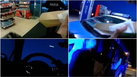 Policjanci pomogli pozostawionemu na stacji benzynowej chłopcu