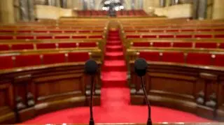 Rusza sesja katalońskiego parlamentu. Relacja reportera TVN24