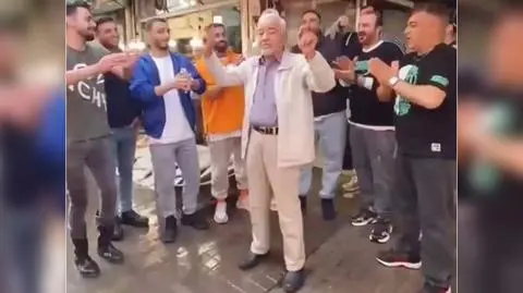 Saadegh "Boogy" w tańcu