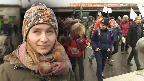 26.12.2016 | Marsz białych flag z Berlina do Aleppo śladami uchodźców. Na znak protestu wobec wojny w Syrii