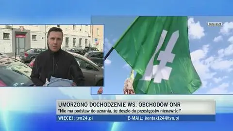 Śledztwo ws. nawoływania do nienawiści umorzone. Chodzi o marsz ONR