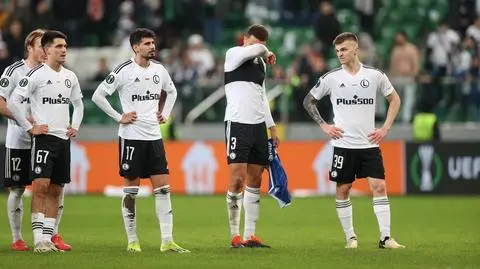Legia "rozjechana" i "pożarta"